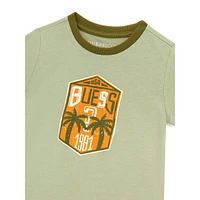 Little Kid's Puff-Print Palms Logo T-Shirt