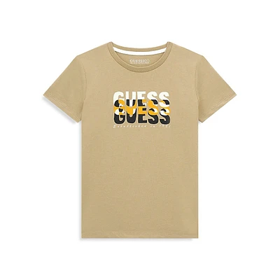 Boy's Layered-Logo T-Shirt
