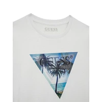 Boy's Triangle Palm Logo T-Shirt