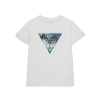 Boy's Triangle Palm Logo T-Shirt