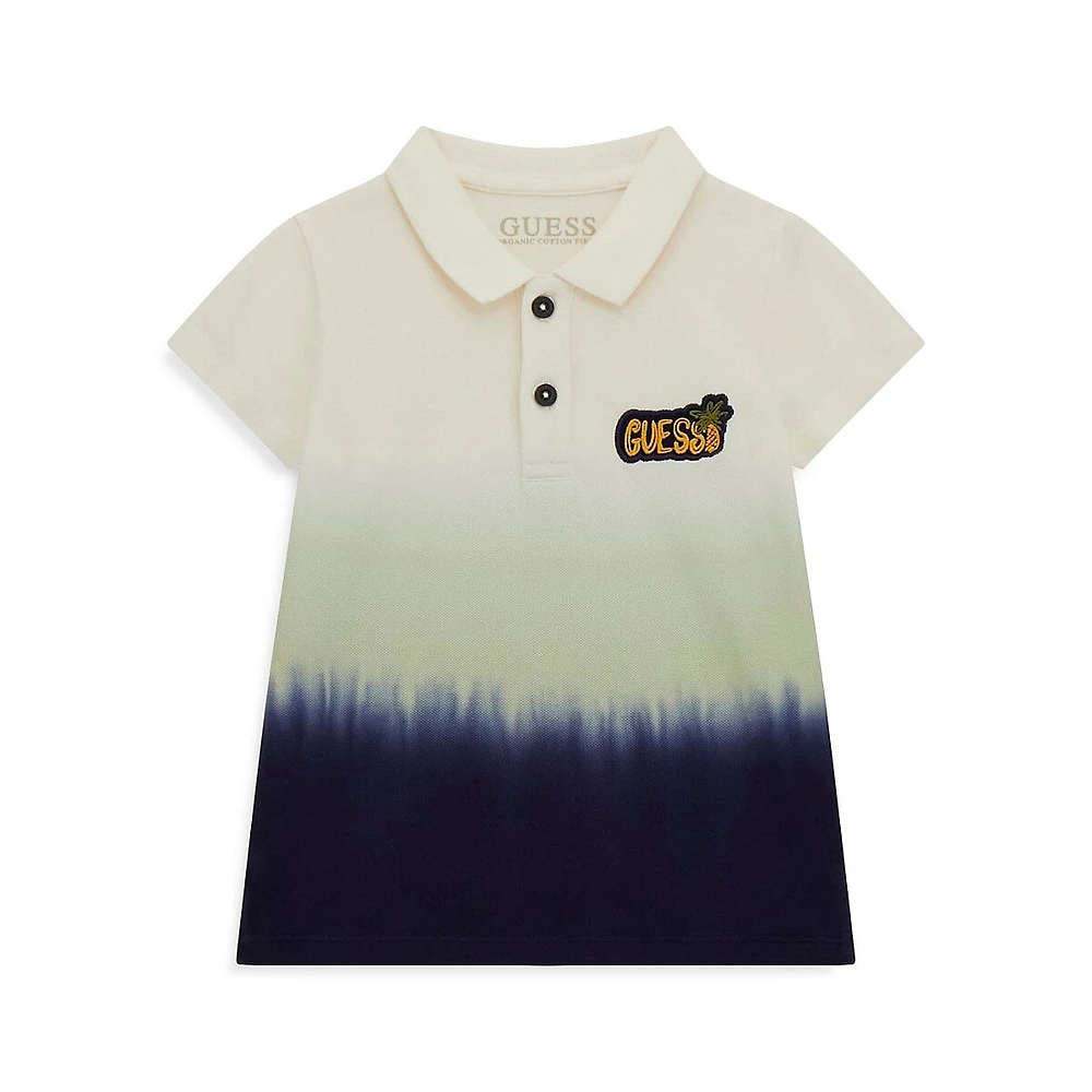 Little Boy's Tie-Dye Polo Shirt