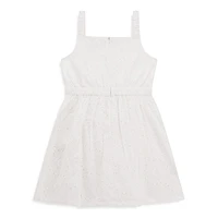 Girl's Sangallo Eyelet Dress