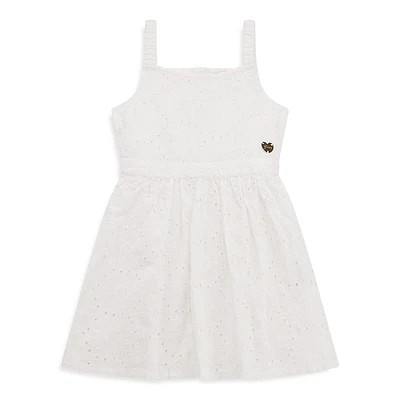 Girl's Sangallo Eyelet Dress