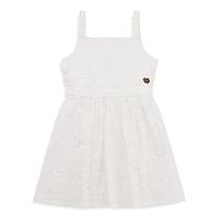 Girl's Sangallo Eyelet Dress