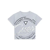 Girl's Foil Logo T-Shirt