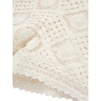 Girl's Macramé Lace Shorts