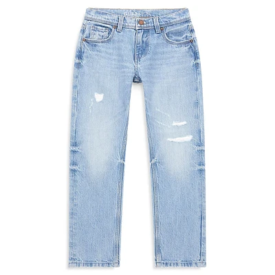 Boy's Rigid Denim Straight-Fit Jeans
