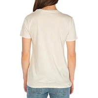 Easy-Fit Organic Cotton Stay Love Lips-Graphic T-Shirt