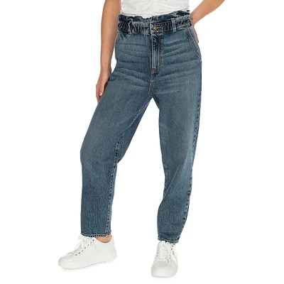 Nelli High-Rise Paper Bag Jeans