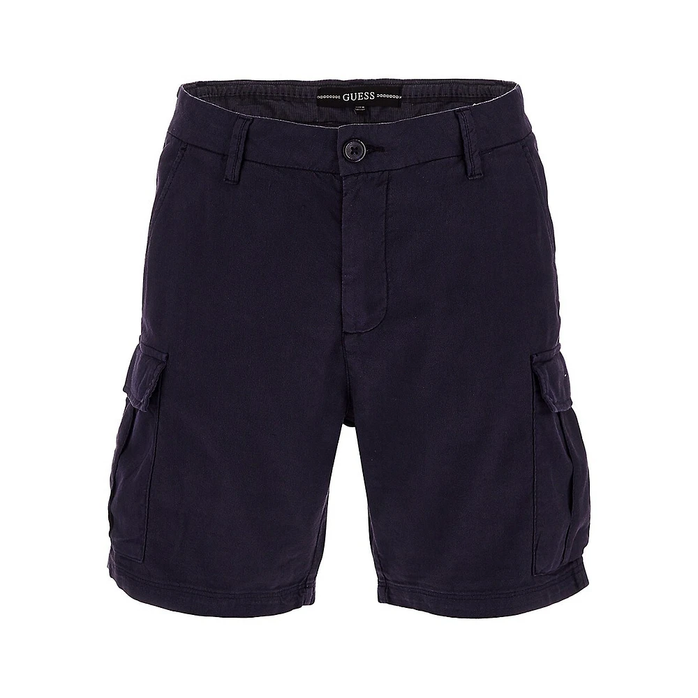 Otis Herringbone Cargo Shorts