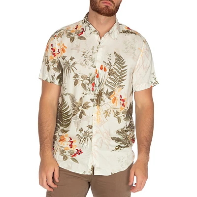 Eco Slim-Fit Botanic Garden Short-Sleeve Shirt