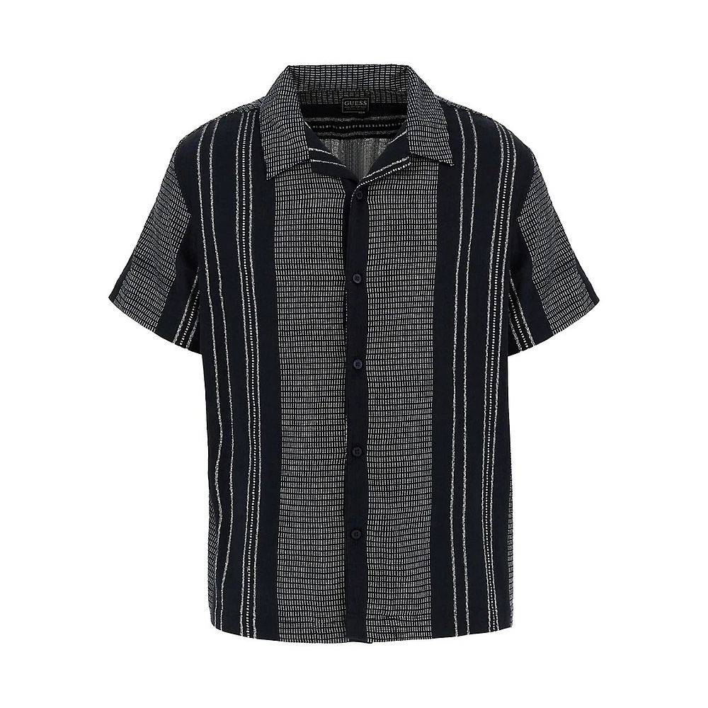 Rhodes Dobby Striped Shirt