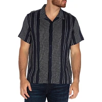 Rhodes Dobby Striped Shirt