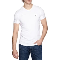 Caleb Hero Stretch-Organic Cotton V-Neck T-Shirt