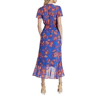 Maddie Floral Wrap Dress