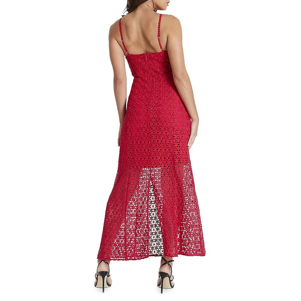 Carmen Crochet Gown