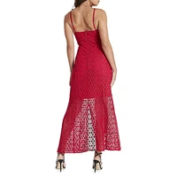 Carmen Crochet Gown