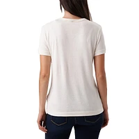 Easy-Fit Crewneck Embellishment T-Shirt