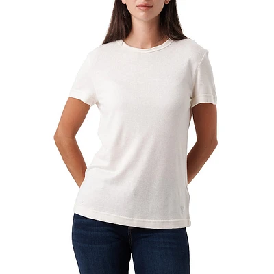 Easy-Fit Crewneck Embellishment T-Shirt
