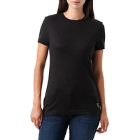 Easy-Fit Crewneck Embellishment T-Shirt