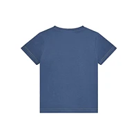 Little Boy's Contrast-Logo T-Shirt