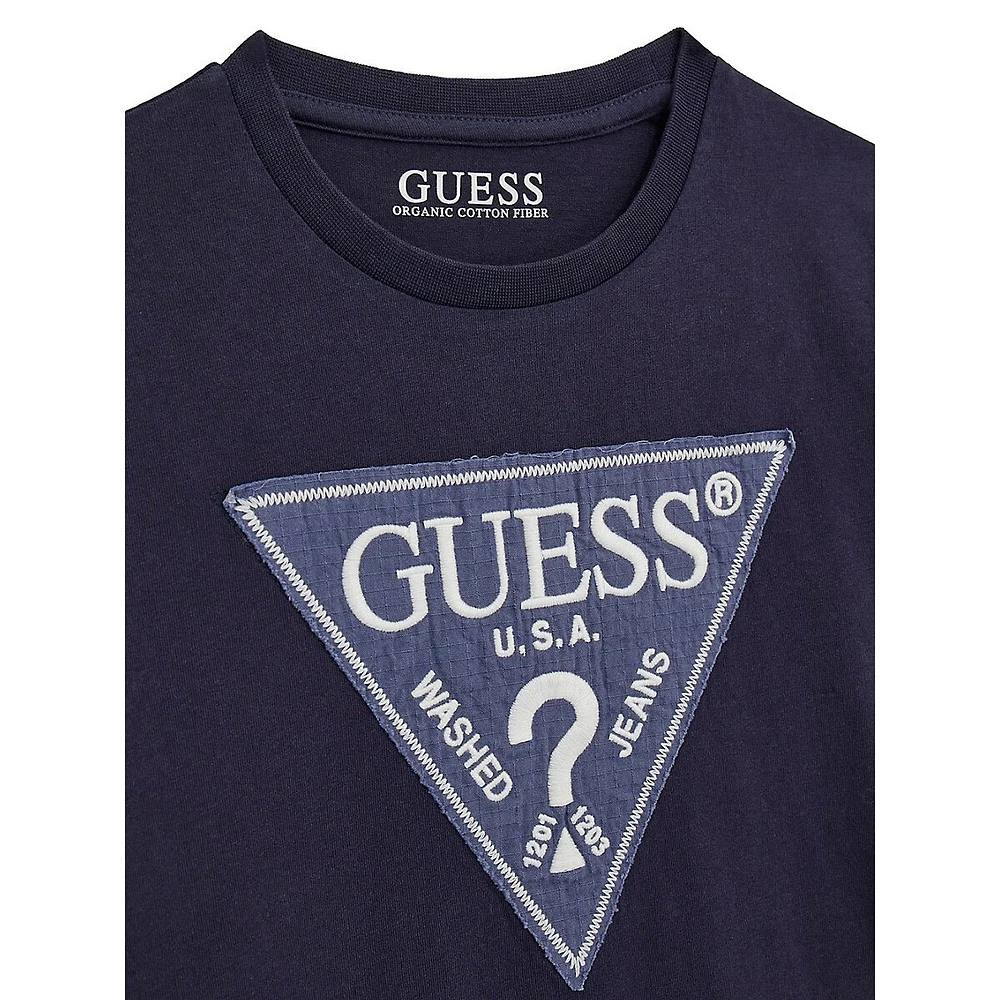 Boy's Triangle-Logo T-Shirt