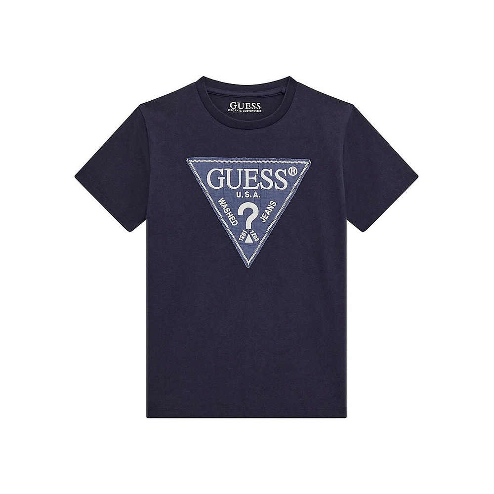 Boy's Triangle-Logo T-Shirt