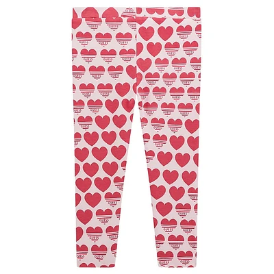 Leggings réversibles pour petite fille