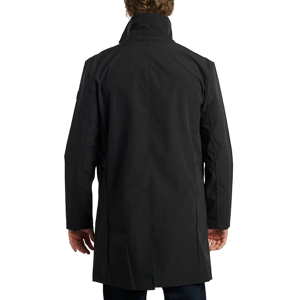 Manteau trench-coat en ripstop Dan