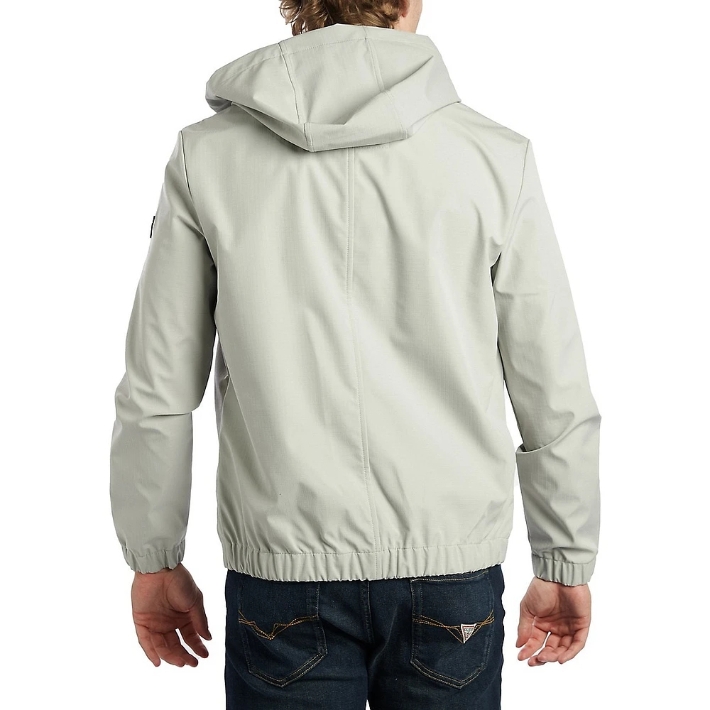 Joseph Ripstop Hooded Windbreaker