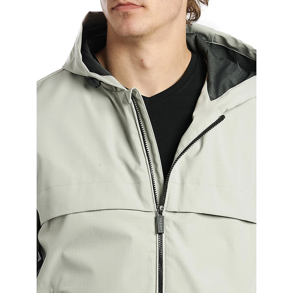 Joseph Ripstop Hooded Windbreaker