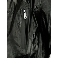 Sophie Peplum Packable Windbreaker Jacket
