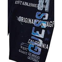 Boy's Logo Arrtwork Drawstring Active Shorts