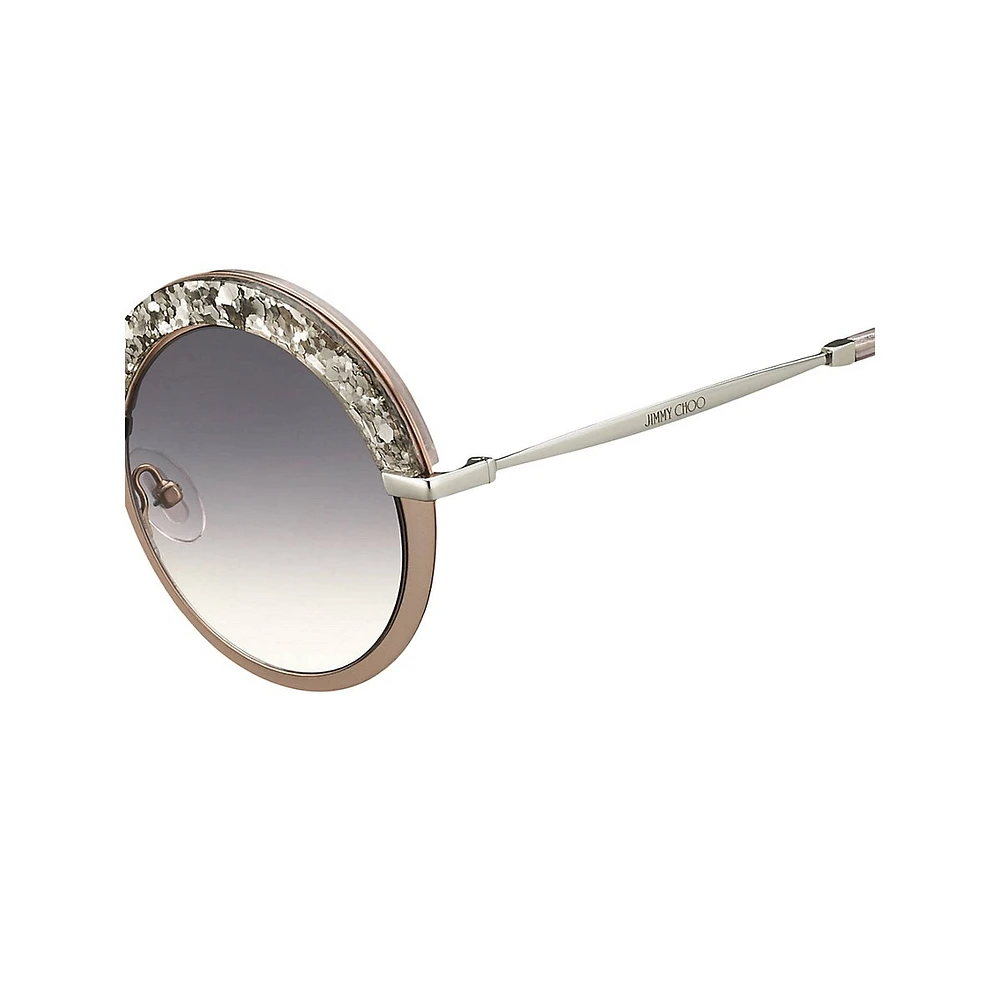 50MM Gotha Oval Sunglasses