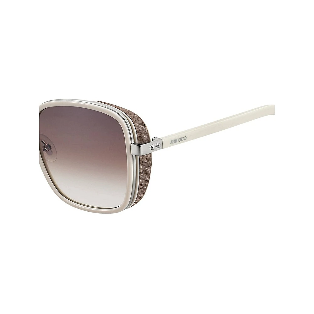 Elva 54MM Rectangular Sunglasses