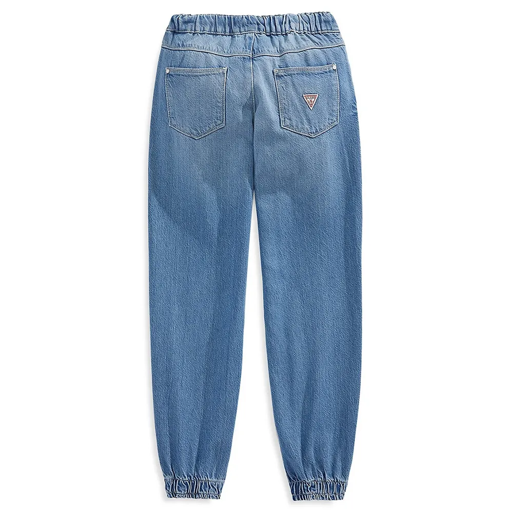 Courtney BF Denim Pants With Drawstring Elastic Waist Jeans for Women  (Large, l) price in UAE | Amazon UAE | kanbkam