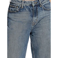 Ashtin Barrel-Fit Ankle Jeans