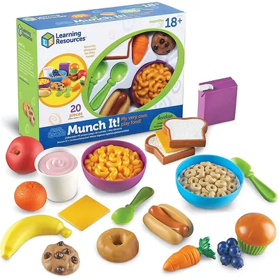 Learning Resources New Sprouts Munch It! Pretend Play Food