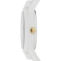 Tokai White Silicone Strap Watch