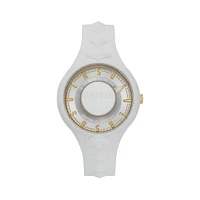 Tokai White Silicone Strap Watch