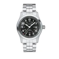 Analog Khaki Field Stainless Steel Bracelet Watch