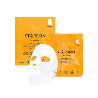 AFTER PARTY Brightening Bio-Cellulose Second Skin Face Mask