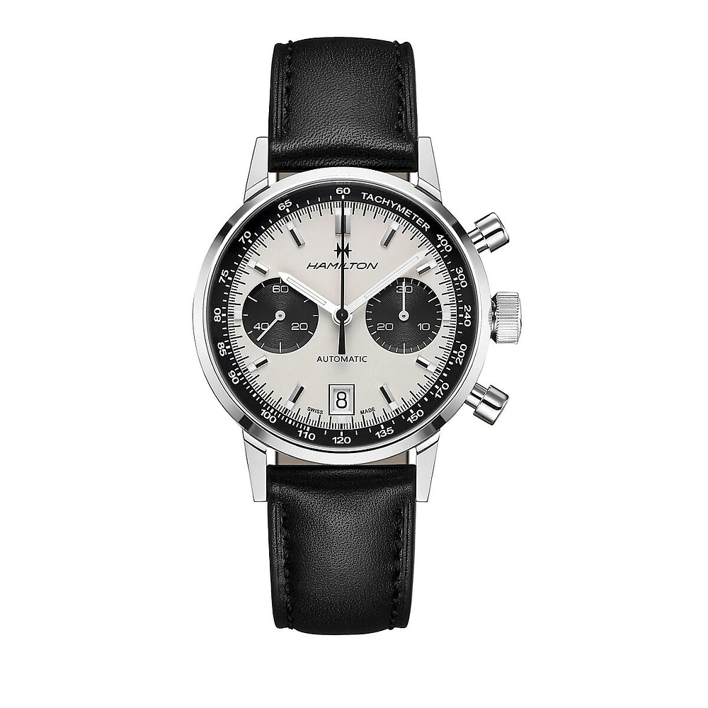 Montre Intra-Matic chronographe automatique American Classic H38416711