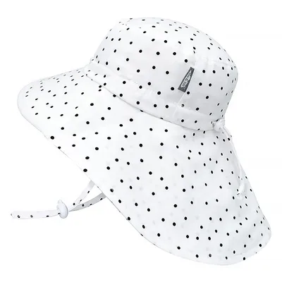 Girls' Long Neck Flap Adjustable Cotton Sun Hat For Baby, Toddler, Kids (0-12 Years)