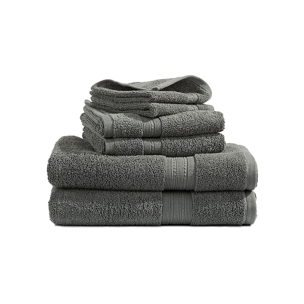 6-Piece Cotton Towel Set