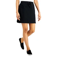 Tulip-Hem Knitted Skort