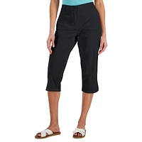 Relaxed-Fit Straight-Fit Capris