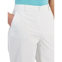 Relaxed-Fit Straight-Fit Capris