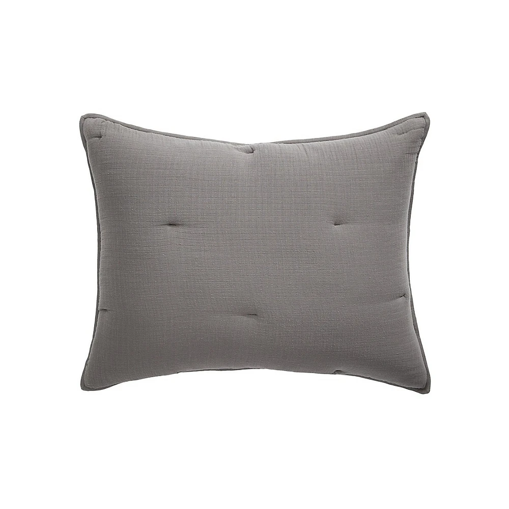 Textured Gauze Pillow Sham