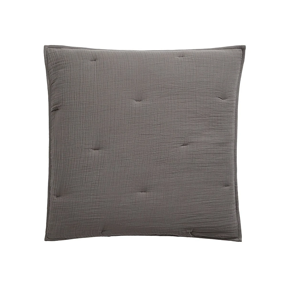 Textured Gauze Euro Sham